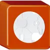 Boîtier AP basico orange h=54mm Ø58mm 