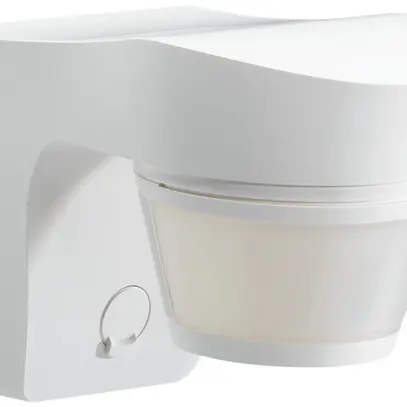 Détecteur de mouvement AP Hager 200° contact de fermeture 230V montage mur blanc 