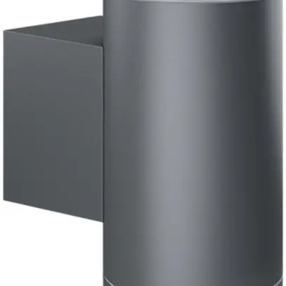 Lampada a muro LED ESYLUX ALVA 8W 3000K 2×28° antracite IP65 