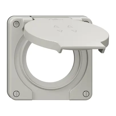 Coperchio c.coperchio ribalt.NEVO Ø53mm p.interruttore tappa.4t grc (guarn.ne) 