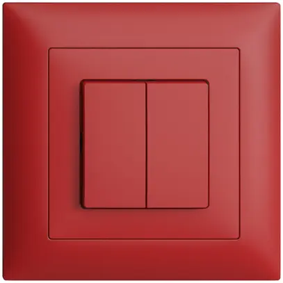 Interruttore INC EDIZIOdue 1/3+3/1P berry 