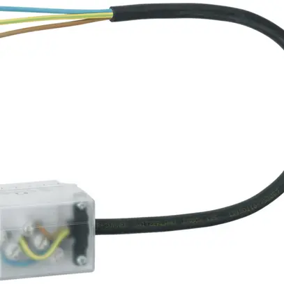 Boîte L1-N-PE 16A pour câble plat POWER avec câble 300mm 