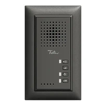 Poste mains libres ENC EDIZIOdue noir 