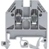 Borne de passage joignable WK 0.5…6mm² 32A 800V 2×vis 1 ét.rail TH35/G32 grc 
