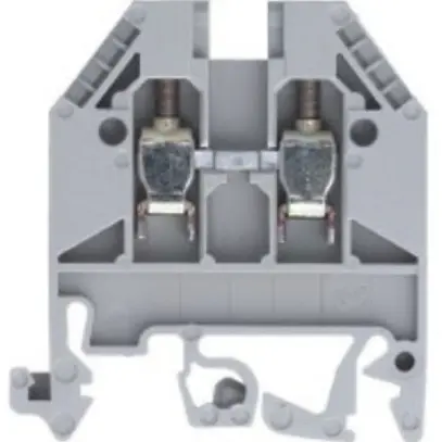 Borne de passage joignable WK 0.5…6mm² 32A 800V 2×vis 1 ét.rail TH35/G32 grc 