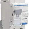 Disgiuntore differenziale Hager RCBO QC 2 230V car.C 6A 0.03A 2UM 