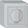 Interruttore rotativo AP kallysto 2/1L grigio chiaro 0-A-0-H con manopola 