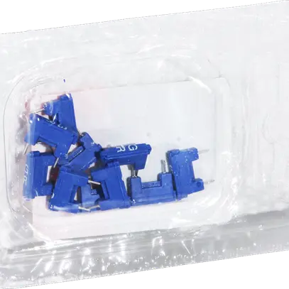 Jeu de 10 cavaliers de codifi. affectation groupe bleu 