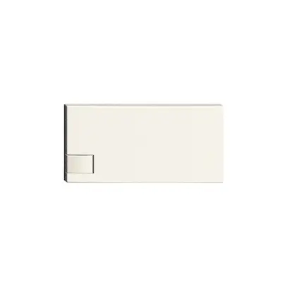 Touche 1/2 KNX/électron.s.LED EDIZIOdue commande simple blanc 