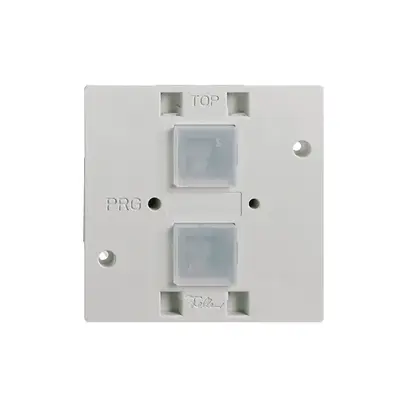 Tasto KNX EDIZIOdue elegance BSE RGB con sensore di temperatura 2-volte 