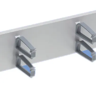 Pannello guida cavi 2UA 19" grigio R&M 