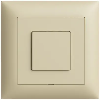 Station secondaire ENC 1K/1T pour interrupteur Edue Wiser vanille 