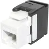 Module RJ45 Dätwyler KU-T 1/8 U cat.6 blanc sans outils 