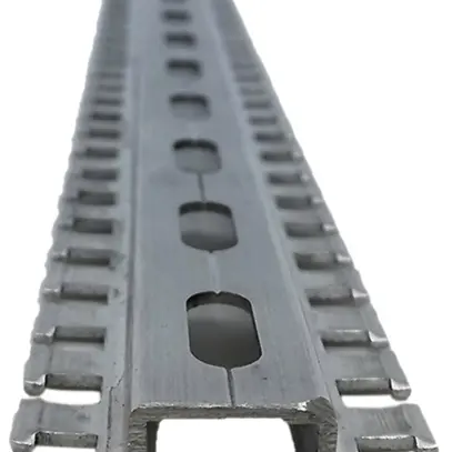 Barre profilée combinée Plica 7.5×35mm 0.5m, aluminium 