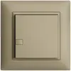 Poussoir ENC KNX 1× EDIZIOdue sand RGB sans LED 