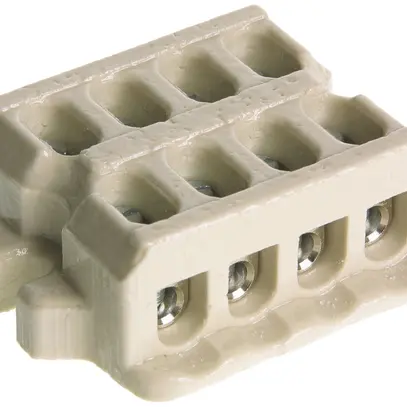 Bloc de bornes Woertz 4mm² 43mm 