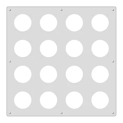 Plaque de montage FH 4×4 GV 