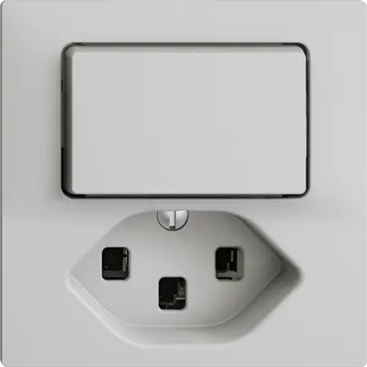 Combinaison 3/1L+T23 16A EDIZIOdue gris clair 