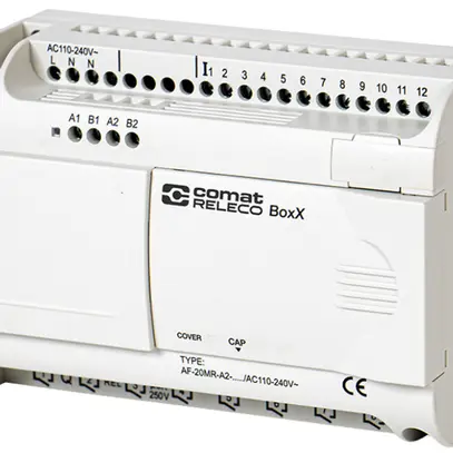 SPS-Grundgerät ComatReleco AF-20MR-A2-CAP/AC110…240V, 12DI, 8×Relais, 240VAC 