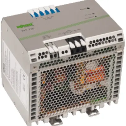 Alimentation INC WAGO EPSITRON ECO Power, monophasé, 24VDC, 40A 