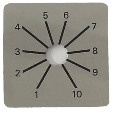 Potenziometro con bottone rotativo POTTSET 1 Mohm 