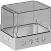 Coffret d'appareil RW CUBO S 125×175×150 SPCM transparent 