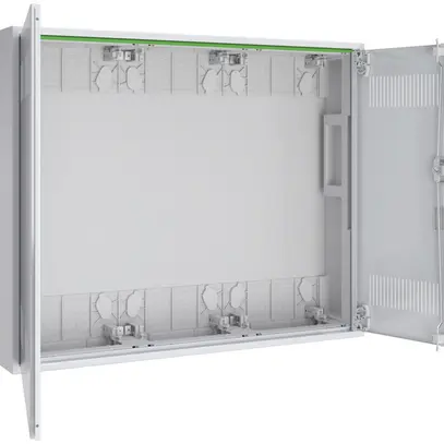 Scatola vuota AP Pragma c.porta fessura bianco 3 campi 4 fili 800×650×160mm 