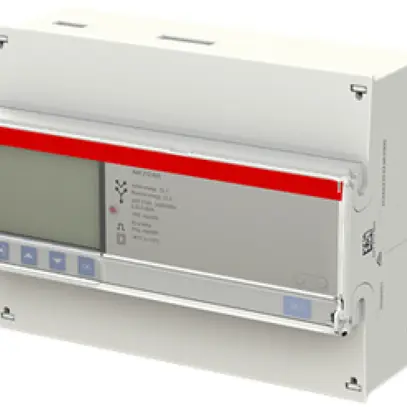 Compteur d'énergie AMD ABB iBus A44 212-600, 3×6A Bronze impulse RS-485 METAS 