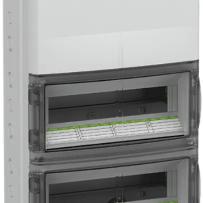 Tableau de distribu.AP Demelectric AK-F 28+ IP65 PC IK08 315×600×155mm 