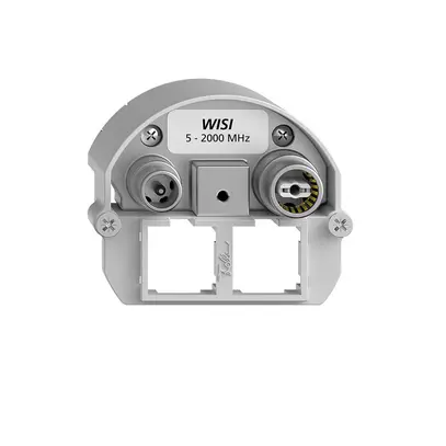 Prise multimédia Feller BSE EASYNET 15dB, p.2×RJ45 S-One 
