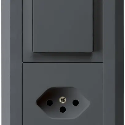 Combinazione INC I-I 3/1P+T13 antracite kallysto.line 