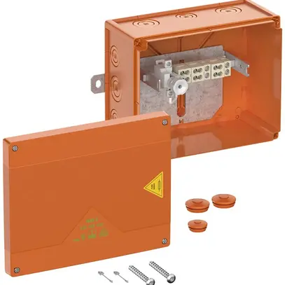 Boîte de dérivation AP Spelsberg WKE 6 5/3×10mm² E90 250×200×120mm IP66 or 