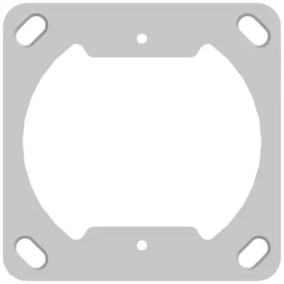 Befestigungsplatte Gr.I 70×70 ABB für freenet Easy Lock R&M 