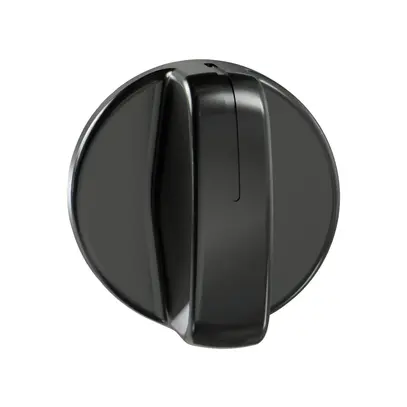 Manopola rotativa ELEMENT SNAPFIX® interruttore a stadi 35×35×18mm nero 