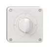 Interruttore rotativo NUP NEVO, 0/1L, con manopola, KS, 0-1-0-1, bianco 
