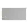 Pulsante 1/2 EDIZIO.liv SNAPFIX® p.KNX&UNI c.LED comando a 1 tasto grc 