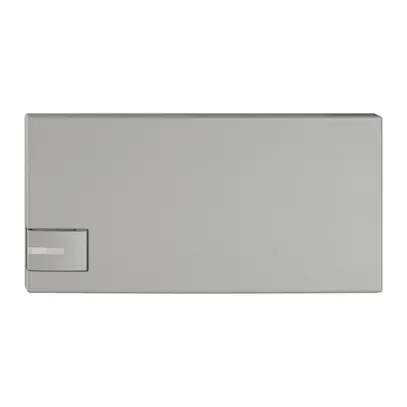 Pulsante 1/2 EDIZIO.liv SNAPFIX® p.KNX&UNI c.LED comando a 1 tasto grc 