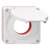 Couvercle avec clapet NEVO Ø42mm IP55 bc (joint ro) 