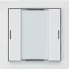 Poussoir ENC kallysto A KNX 2× LED RGB s/e-link blanc 