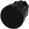 Contact à poussoir Siemens SIRIUS ACT noir plastique 