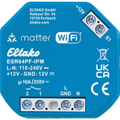 Attuatore-commutatore RF INS Eltako ESR64PF-IPM 1 16A 12…230V 