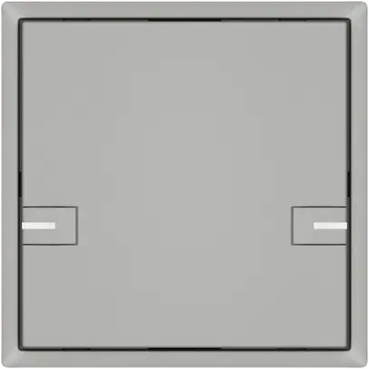 Pulsante KNX RGB EDIZIO.liv SNAPFIX® sensore temp.RGB-LED 1× com.2T grc 