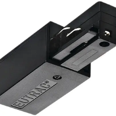 Alimentation SLV pour rail conducteur AP EUTRAC, terre gauche noir 