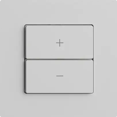 Dimmer Uni-LED 1K/2T Edue Wiser grigio chiaro 