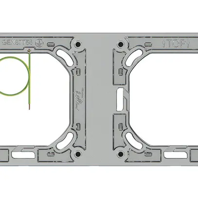 En-tête ENC ELEMENT SNAPFIX® 1×2 187×87mm aluminium 