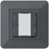UP-Taster kallysto.trend KNX 4×RGB LED s/e-link anthrazit 
