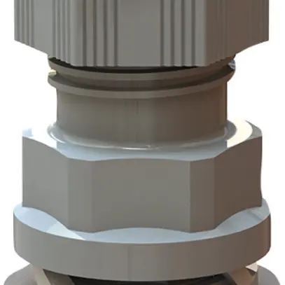 Pressacavo Plica SNAP-IN, M40 per cavo Ø19…28mm 11mm PA IP68 grigio chiaro 