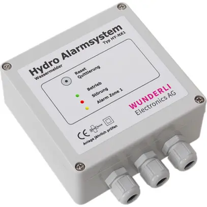 Appareil de commande pour détecteur d'eau 1 zone HY-NX1 230VAC 2U 250V/10A 