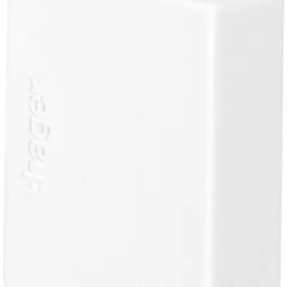 Embout de fermeture tehalit LF/LFH 20020, blanc trafic 