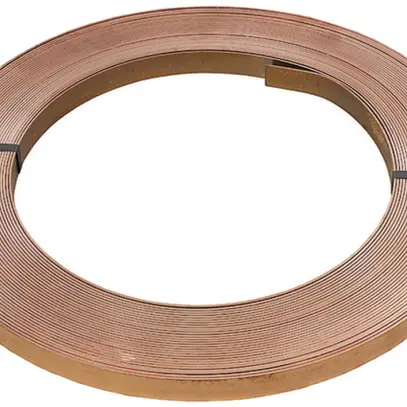 Band Flury LF 2, Cu blank 25×3mm, Rolle ca.45m/30kg 